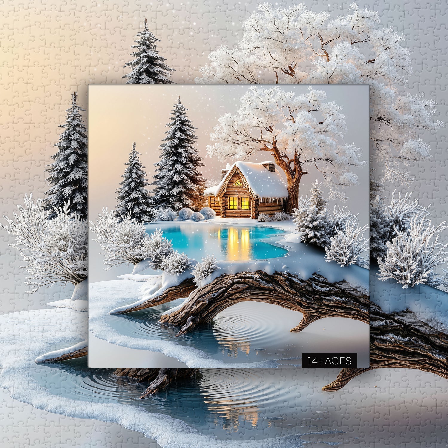 Winter's Secret Realm Jigsaw Puzzle 1000 Pieces