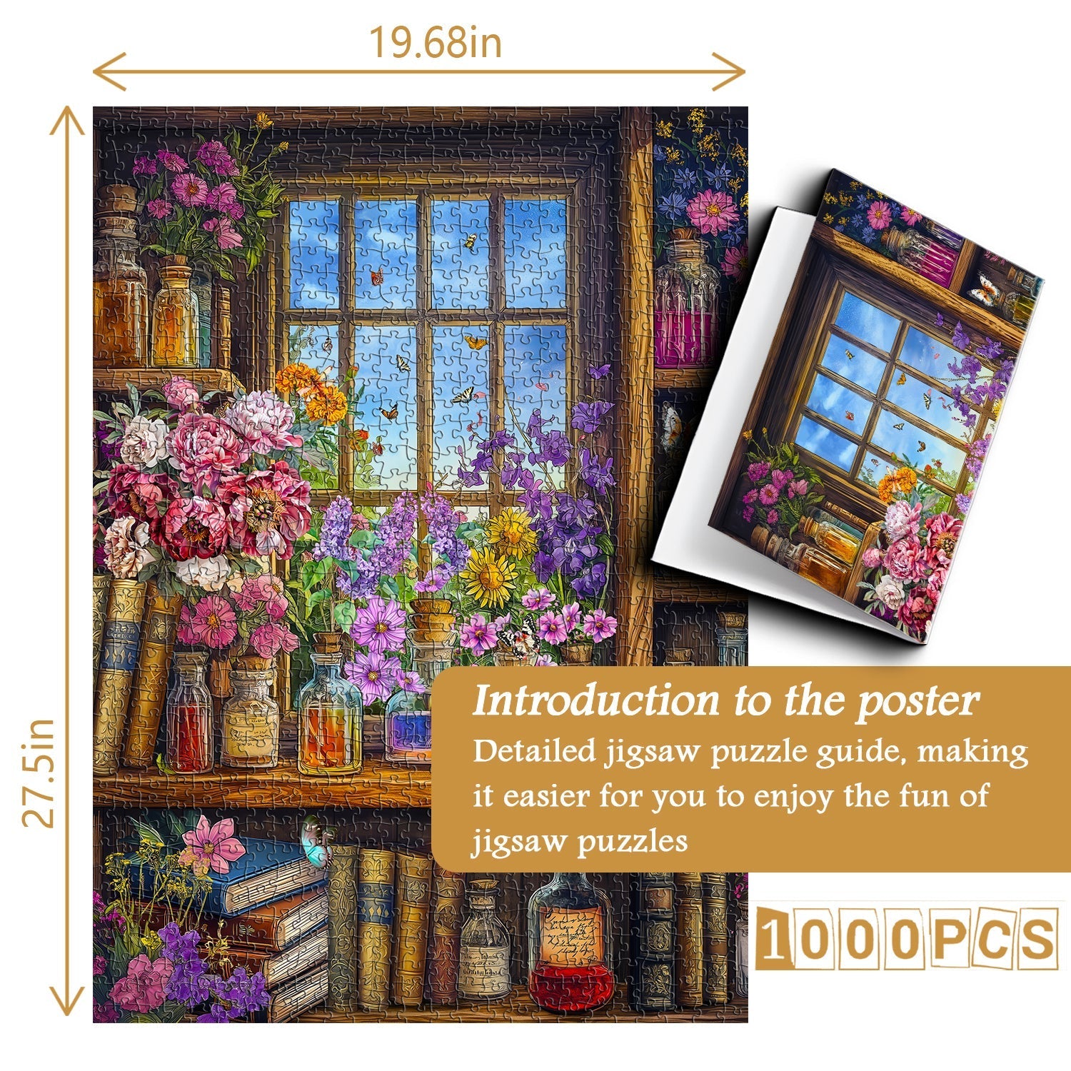 Fantasy Corner Jigsaw Puzzle 1000 Pieces