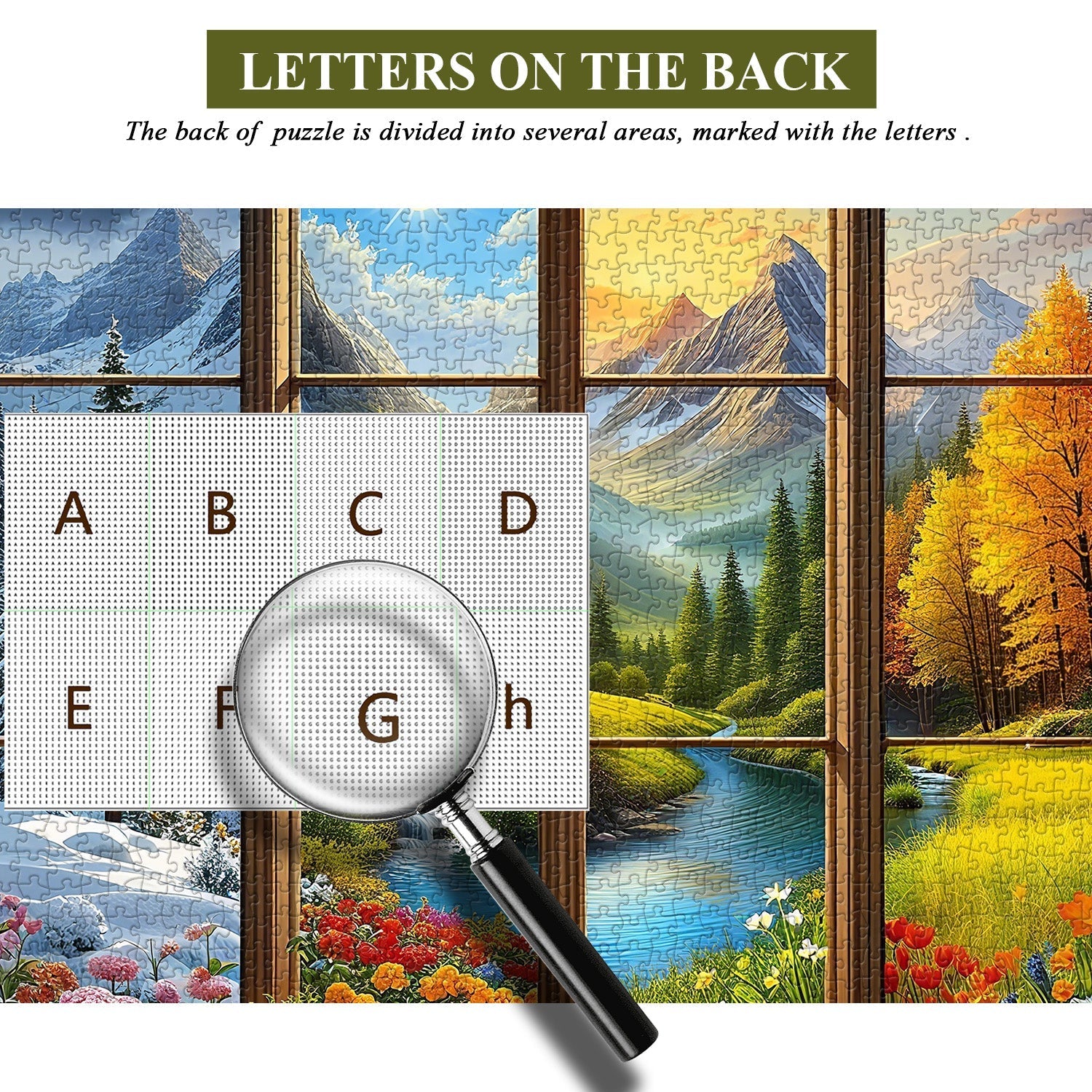A Year in a View Jigsaw Puzzle 1000 Pieces