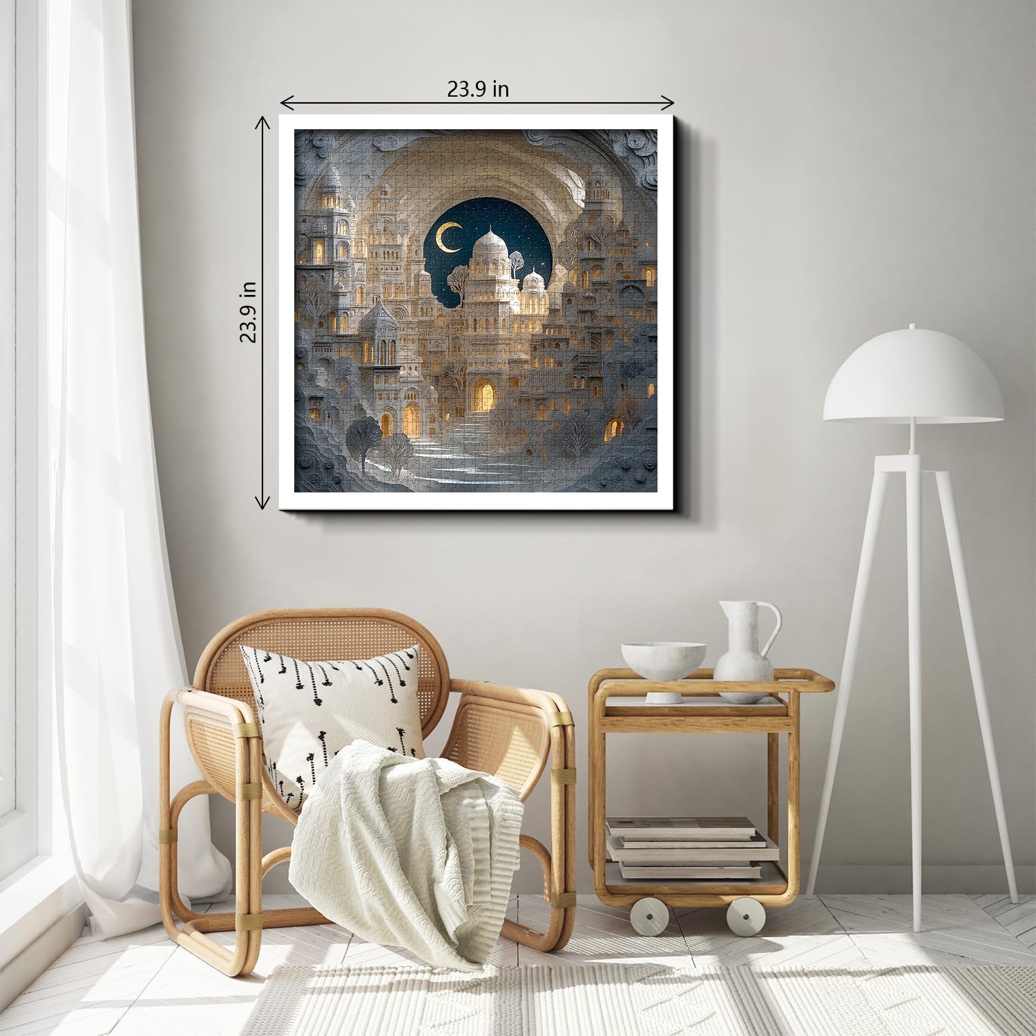 Paper City Art Jigsaw Puzzle 1000 Pieces