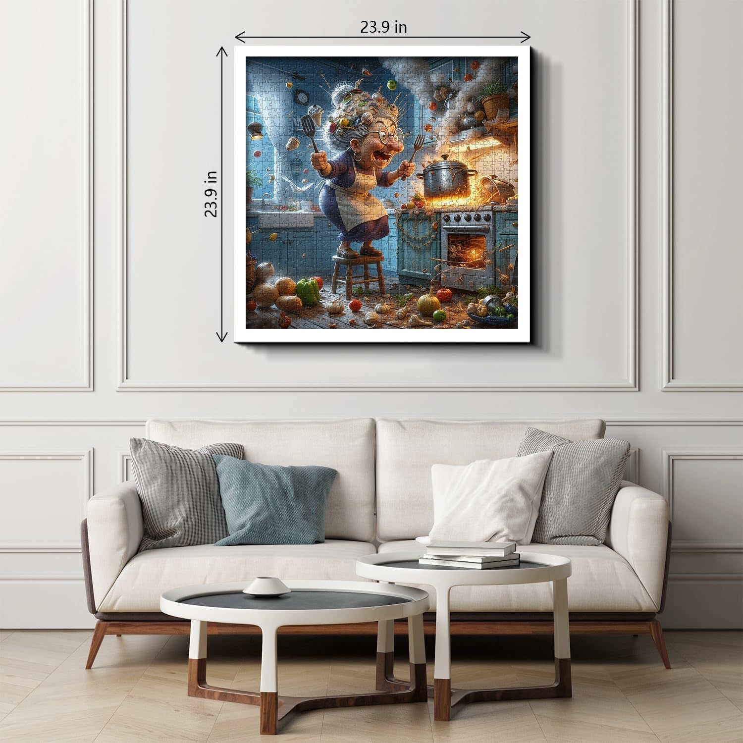 Grandma's Culinary Storm Jigsaw Puzzle 1000 Pieces