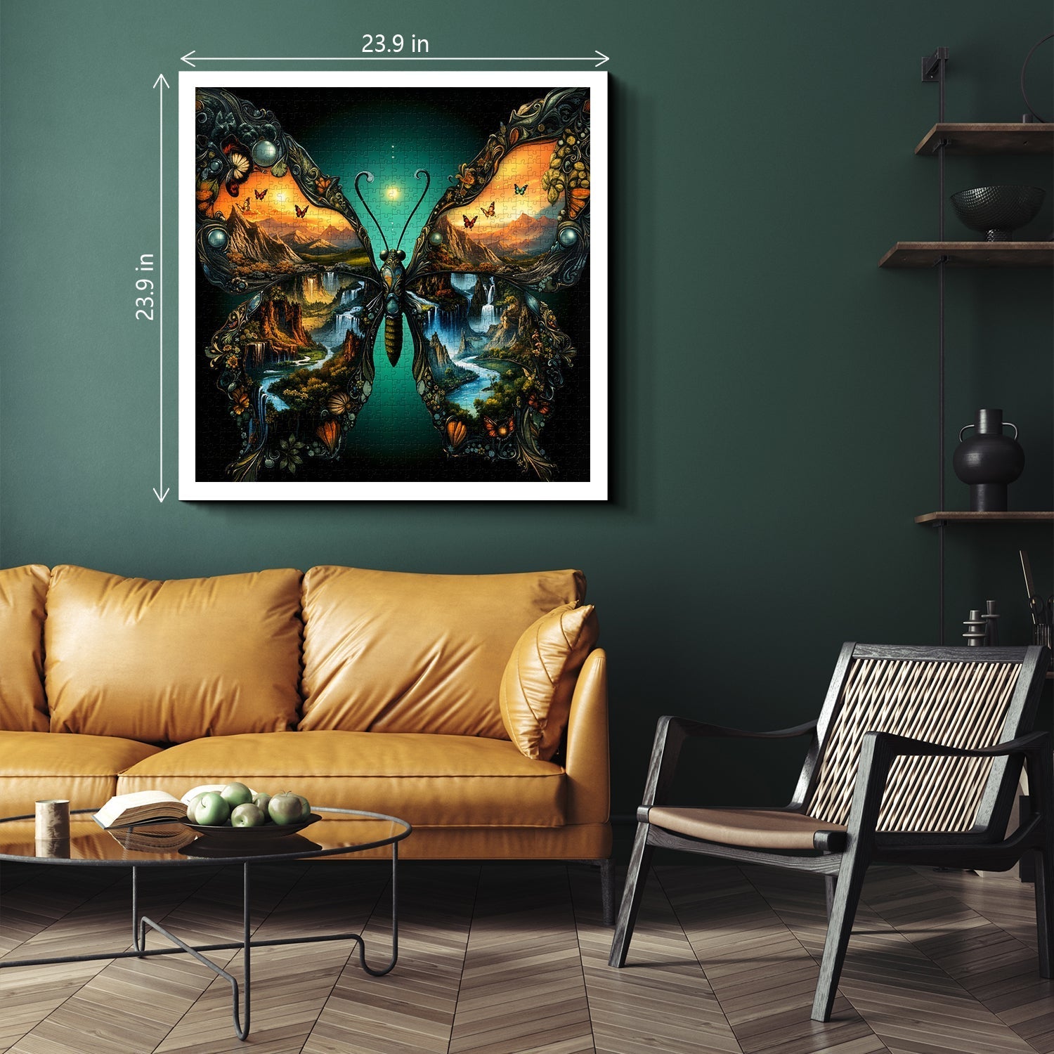 Wings of Landscapes Jigsaw Puzzle 1000 Pieces
