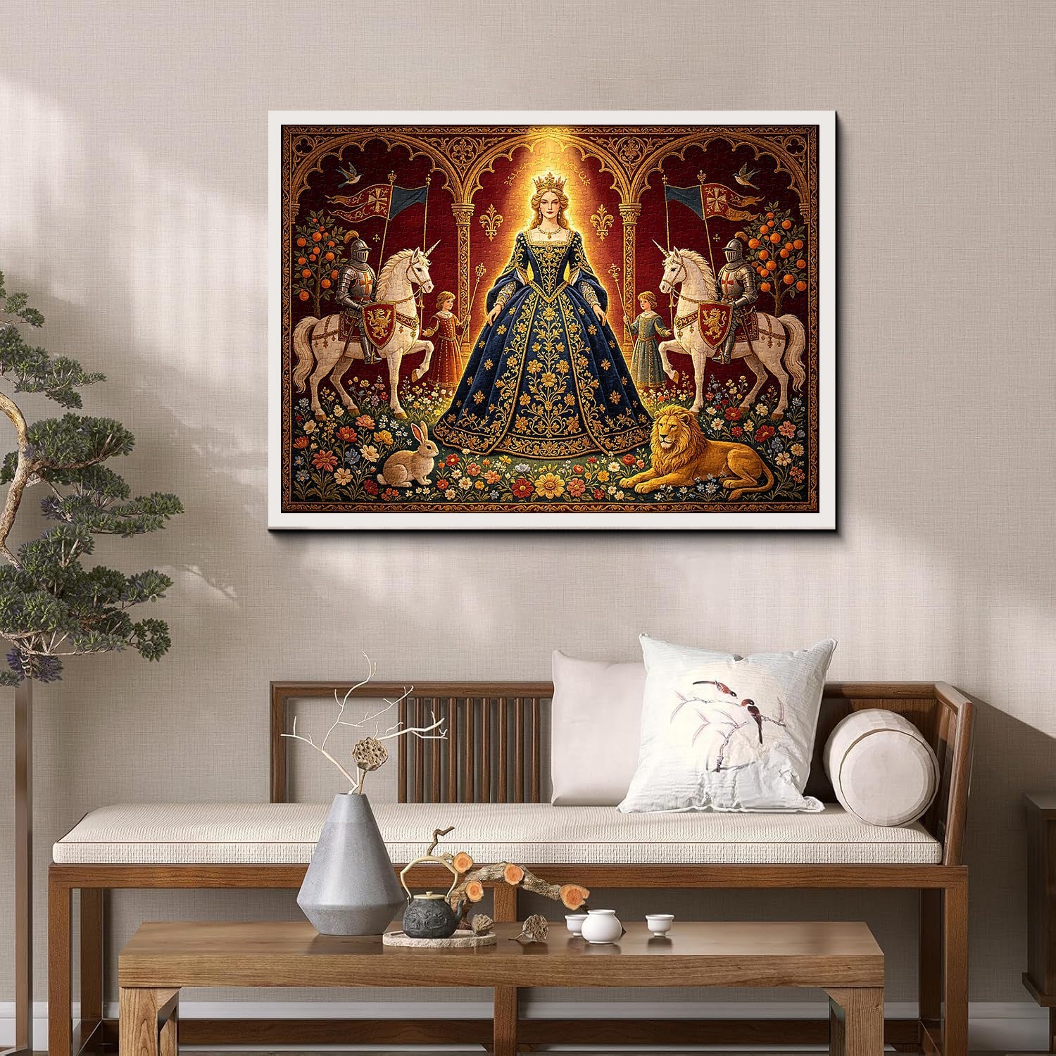 Royal Medieval Radiance Jigsaw Puzzle 1000 Piece