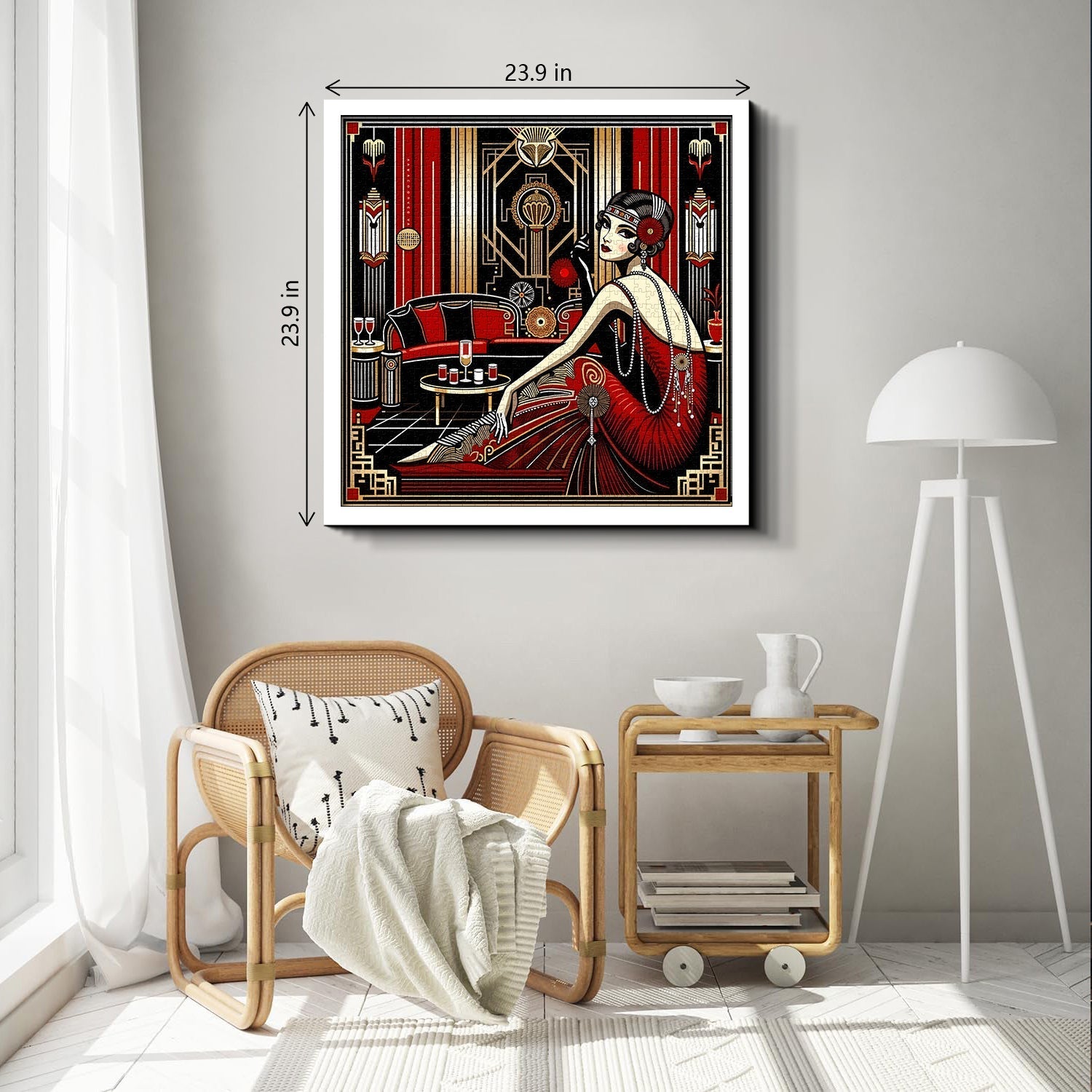Jazz Age Elegance Jigsaw Puzzle 1000 Pieces