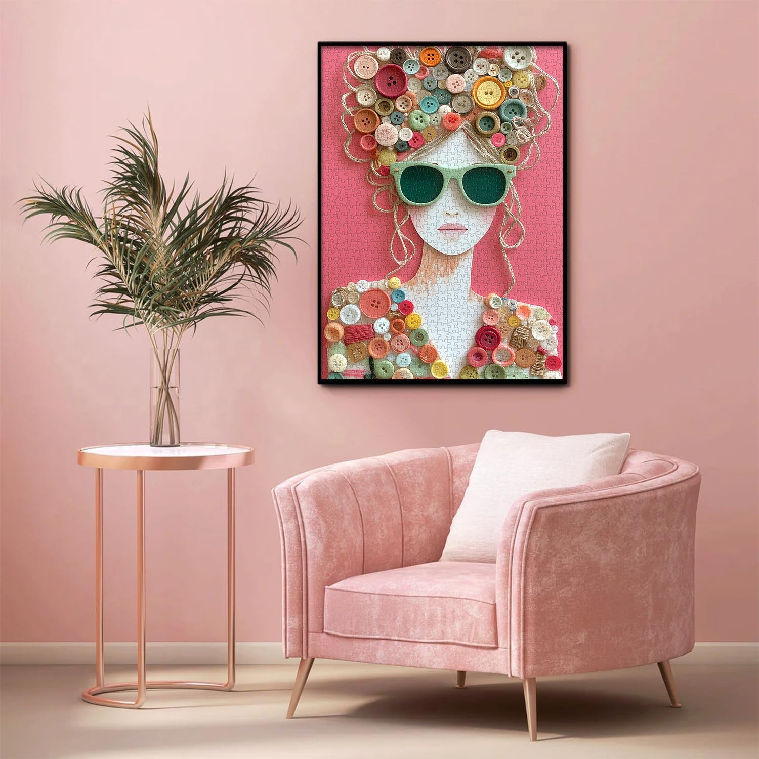 The Button Muse Jigsaw Puzzle 1000 Pieces