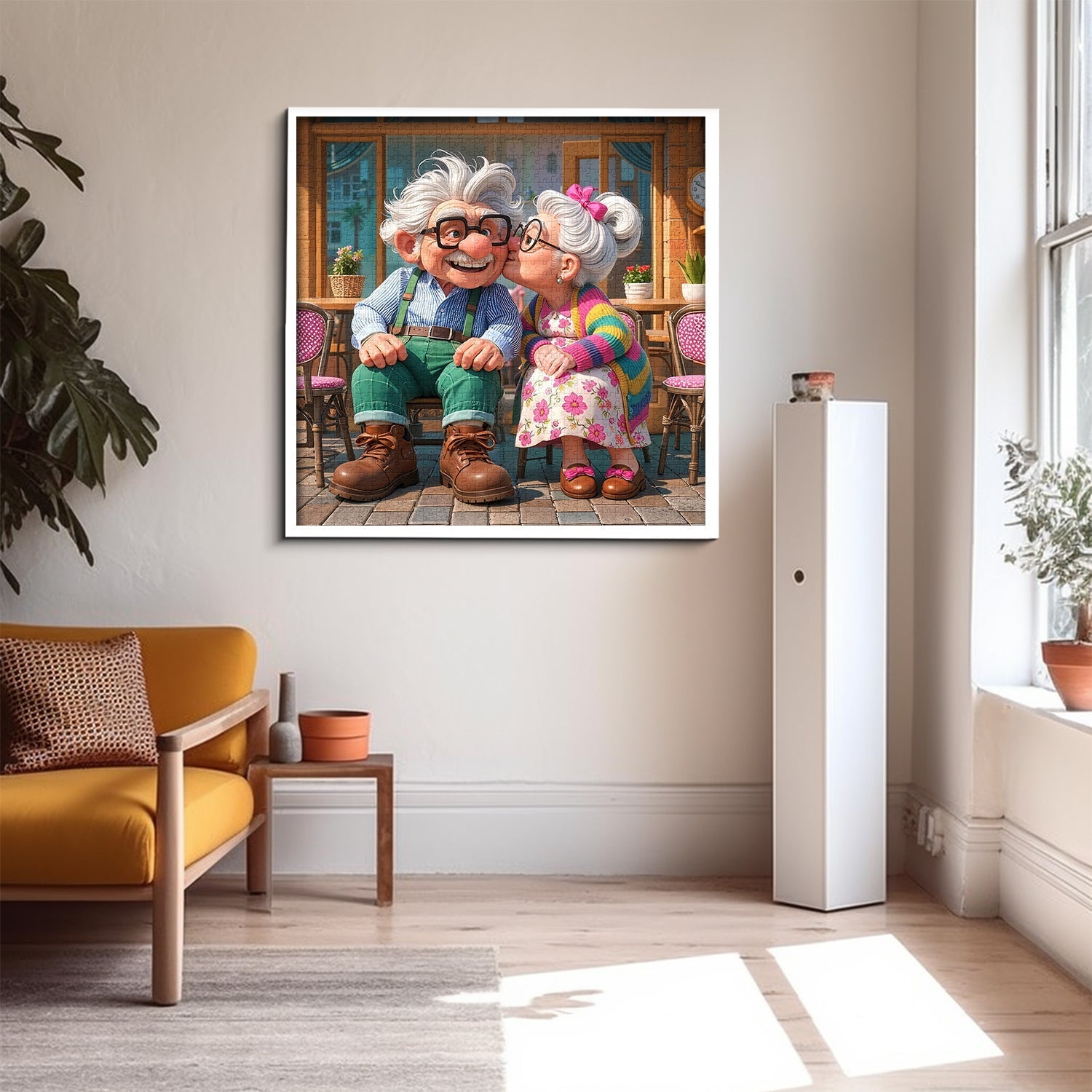 Sweet Café Kiss Jigsaw Puzzle 1000 Pieces