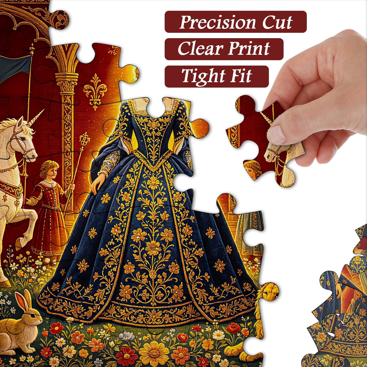 Royal Medieval Radiance Jigsaw Puzzle 1000 Piece