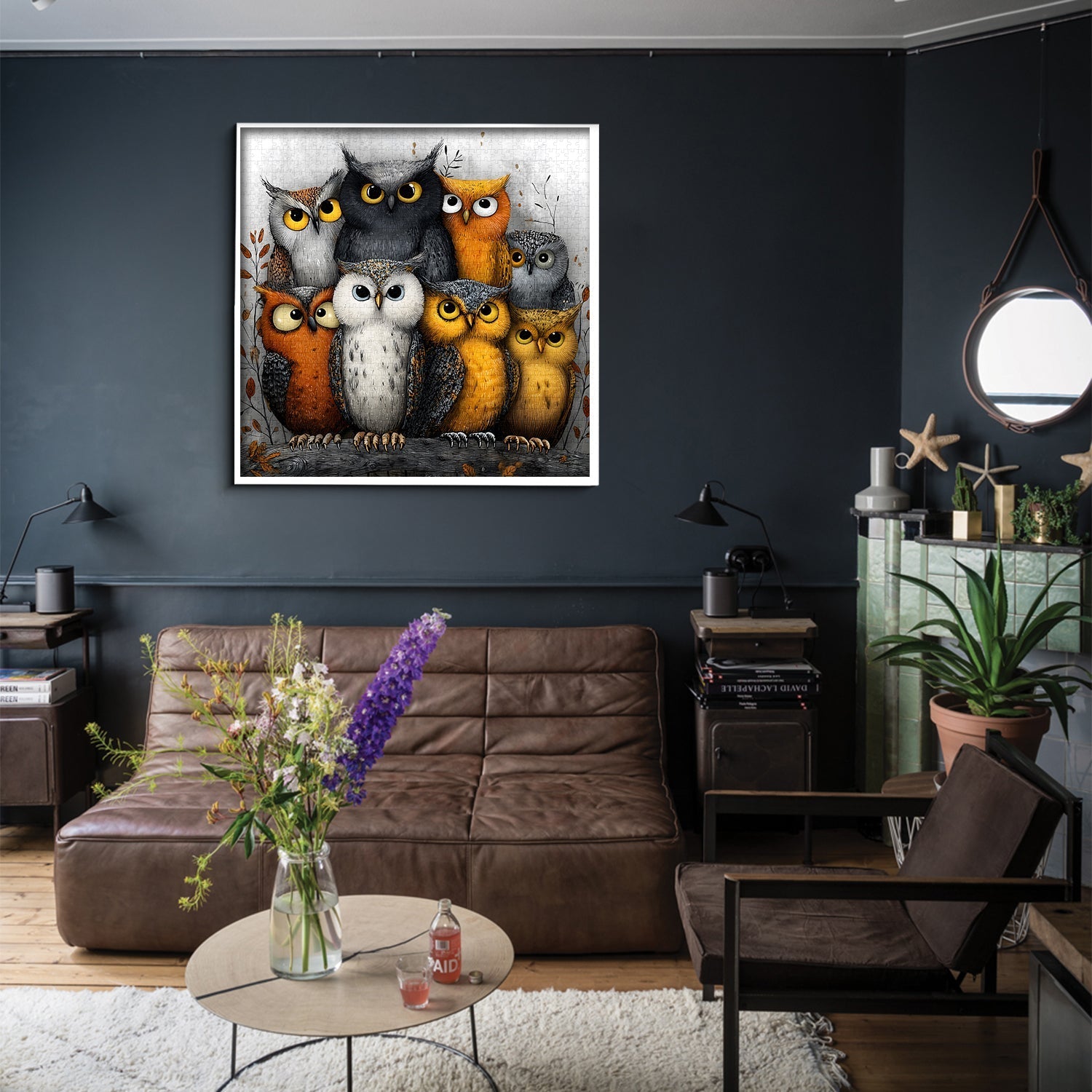 Whimsical Owls Jigsaw Puzzle 1000 Pieces