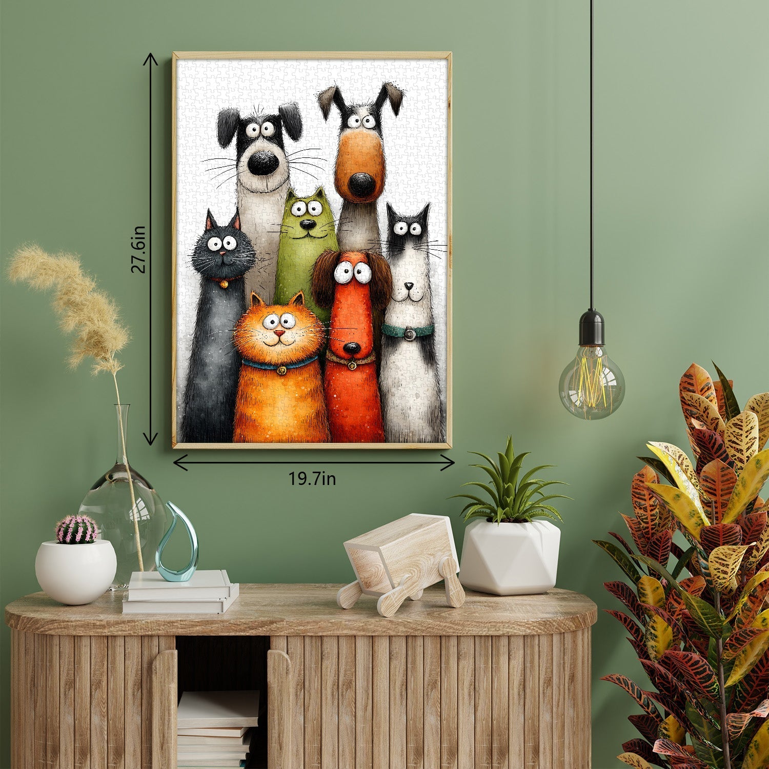 Funny Pets Jigsaw Puzzle 1000 Pieces