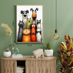 Funny Pets Jigsaw Puzzle 1000 Pieces
