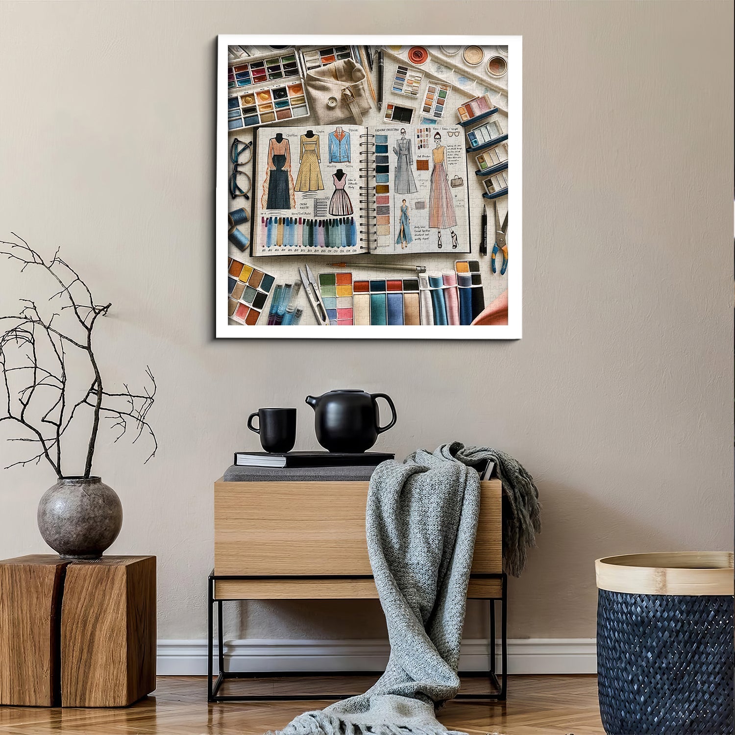 Design Diary Jigsaw Puzzle 1000 Pieces
