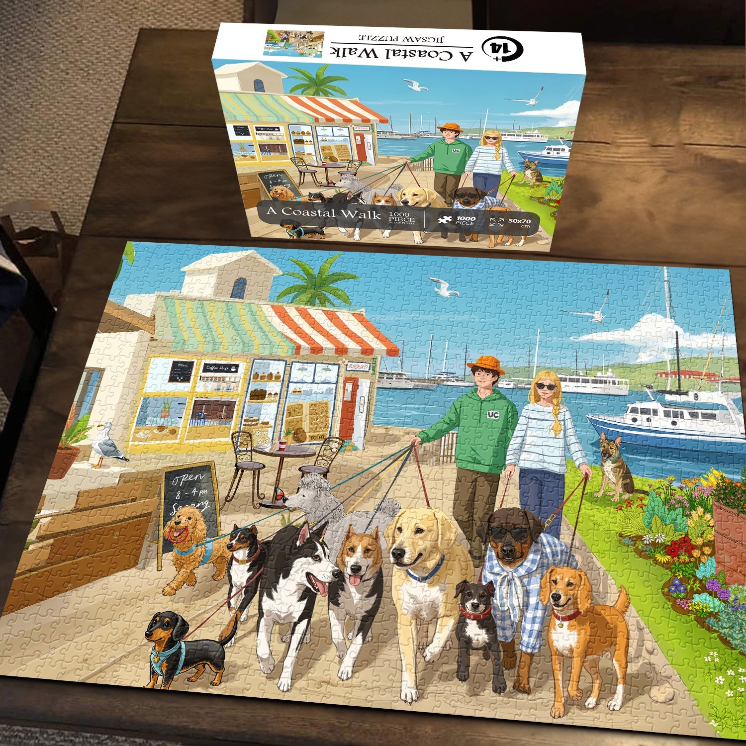 A Coastal Walk Jigsaw Puzzle 1000 Pieces