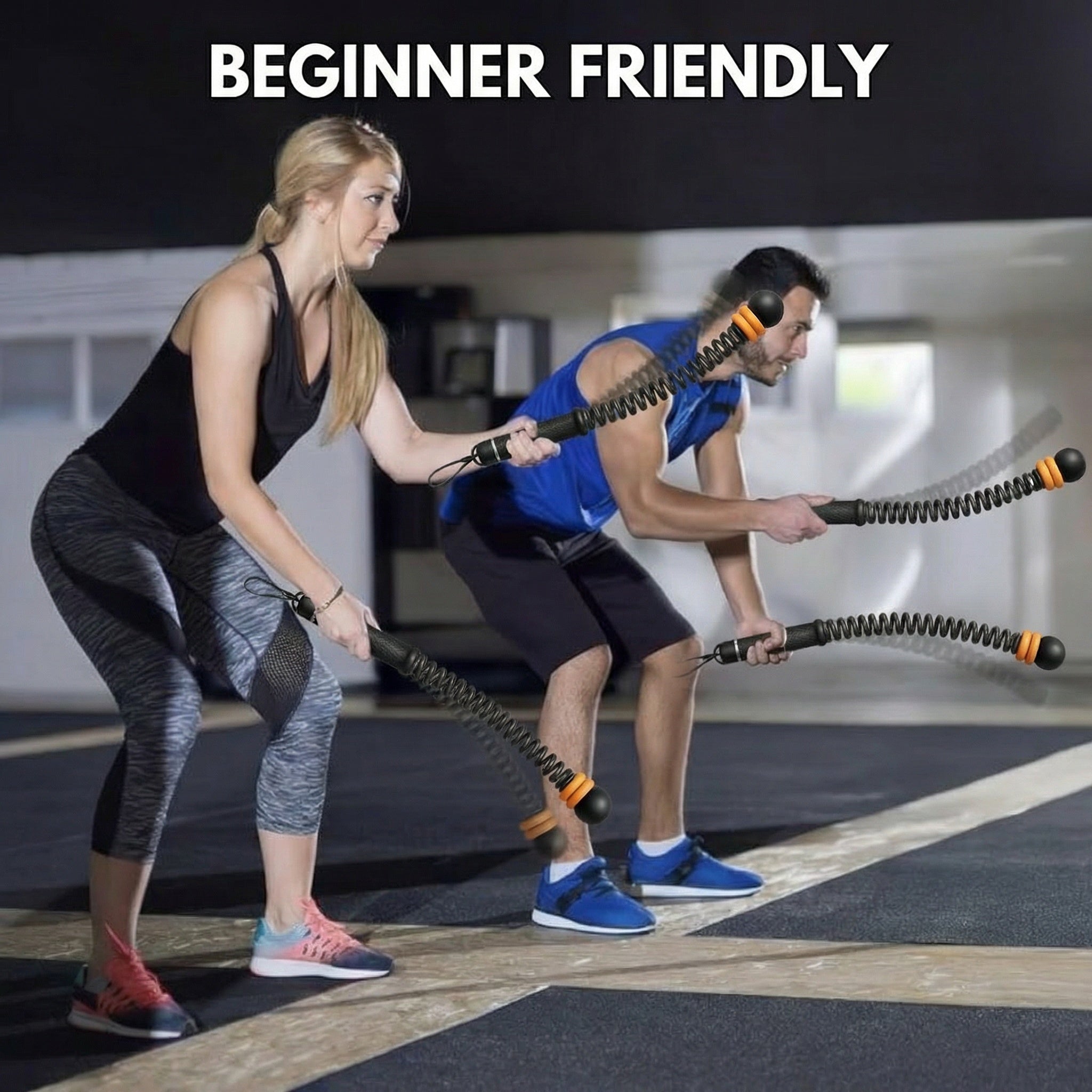 Ekoh Cordless Battle Ropes use case