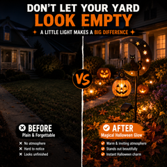 🎃 Halloween Early Bird Sale | 49% OFF Pumpkin Moon Garden Stake Light