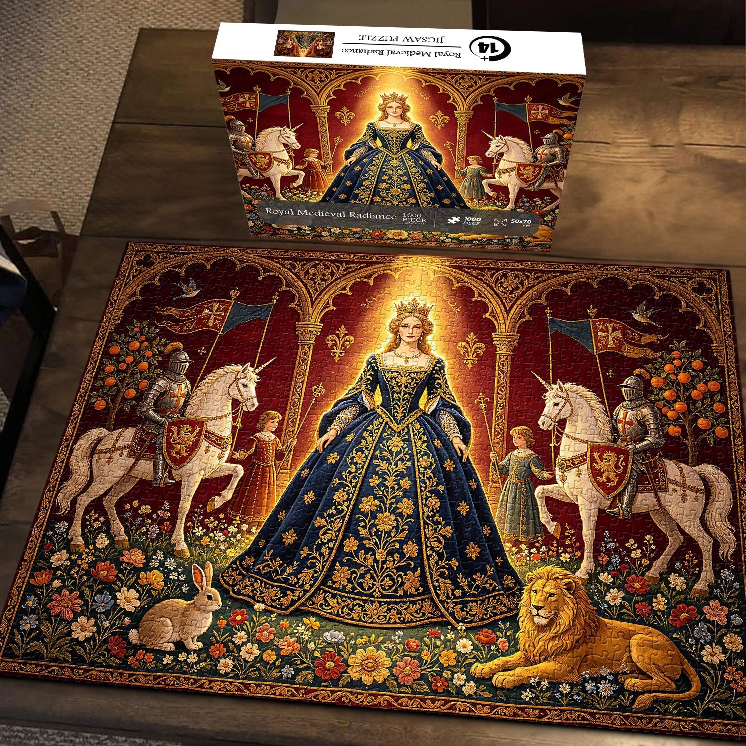Royal Medieval Radiance Jigsaw Puzzle 1000 Piece