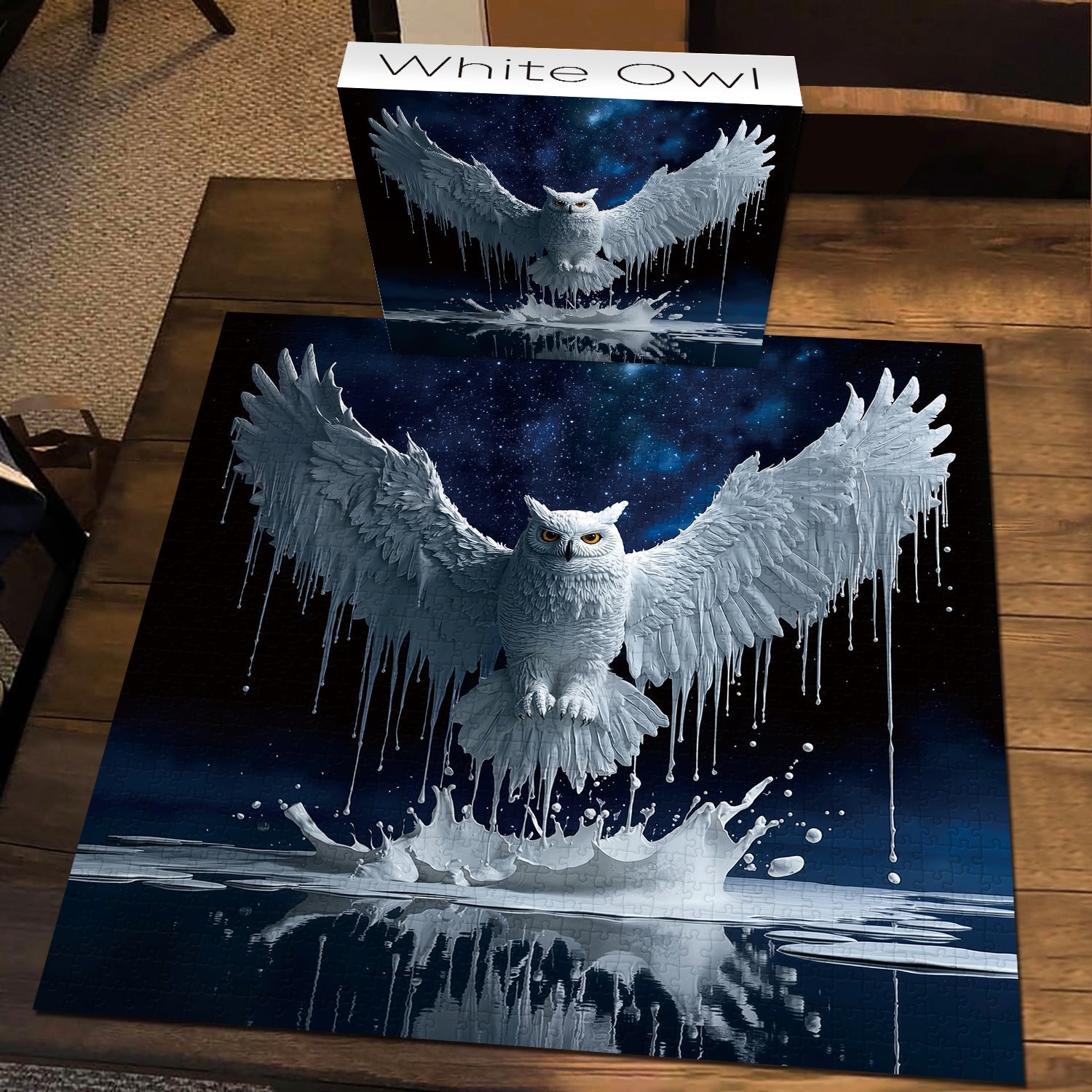 White Owl Jigsaw Puzzle 1000 Piece
