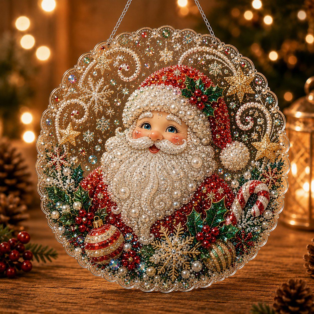 ✨ Christmas Pearl Art Hanging Ornament Kit🎅-- Free Shipping 🚚