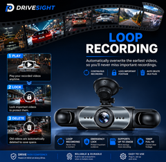 DriveSight 4 Camera Dashcam product image 3