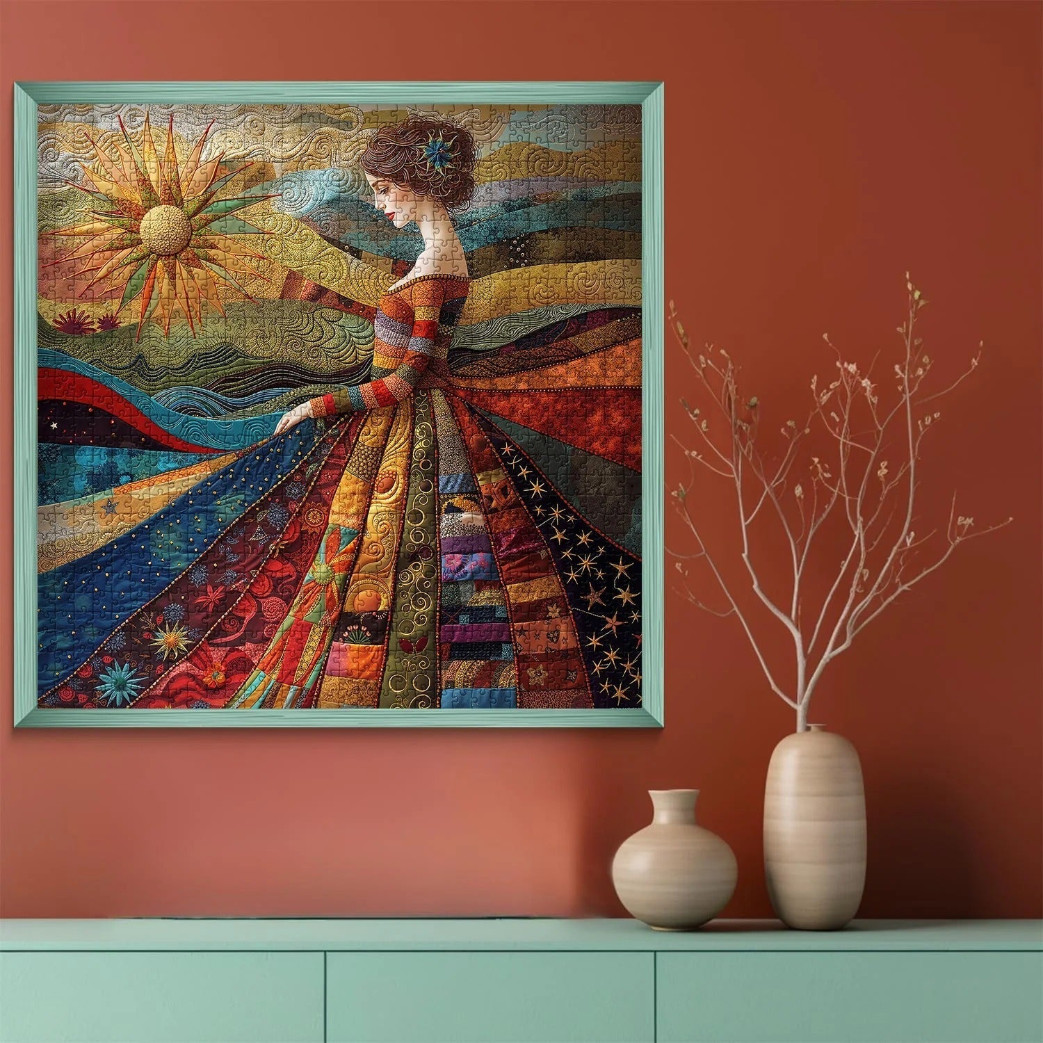 Woven Sunshine Jigsaw Puzzles 1000 Pieces