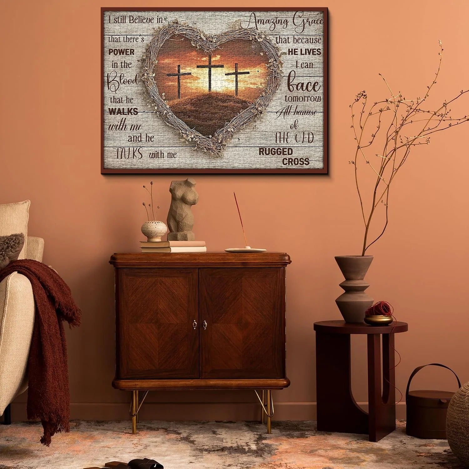 Love Cross Jigsaw Puzzle 1000 Pieces