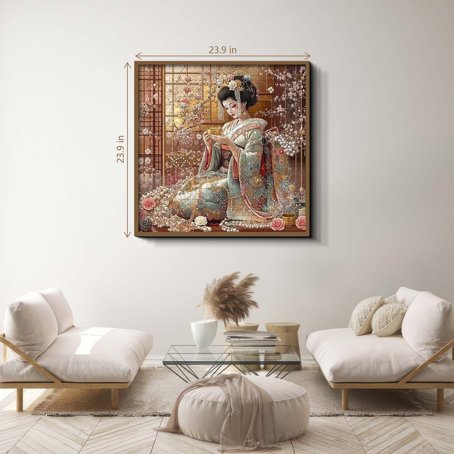 Elegant Geisha Jigsaw Puzzle 1000 Pieces