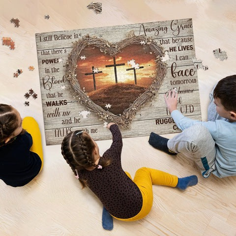 Love Cross Jigsaw Puzzle 1000 Pieces