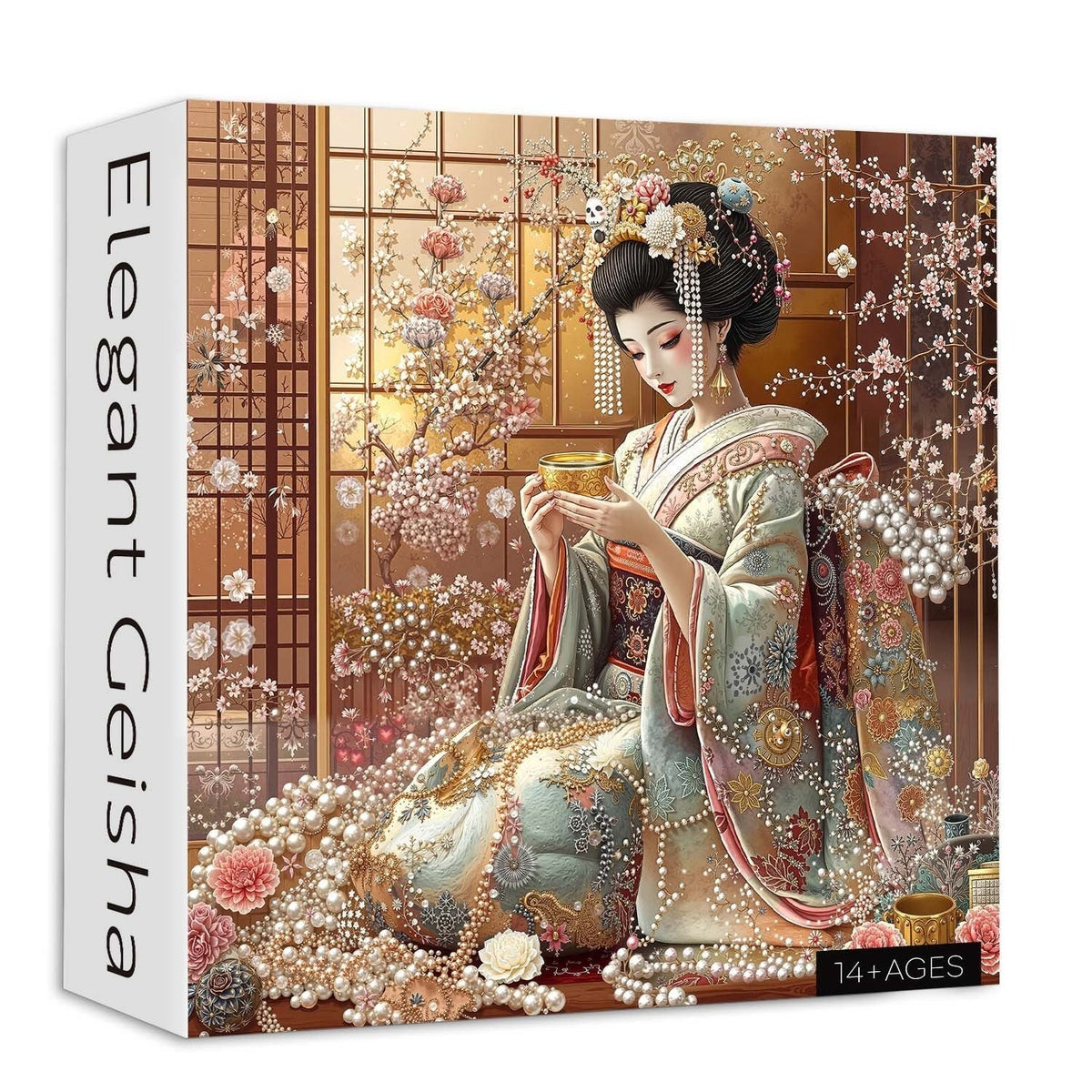 Elegant Geisha Jigsaw Puzzle 1000 Pieces