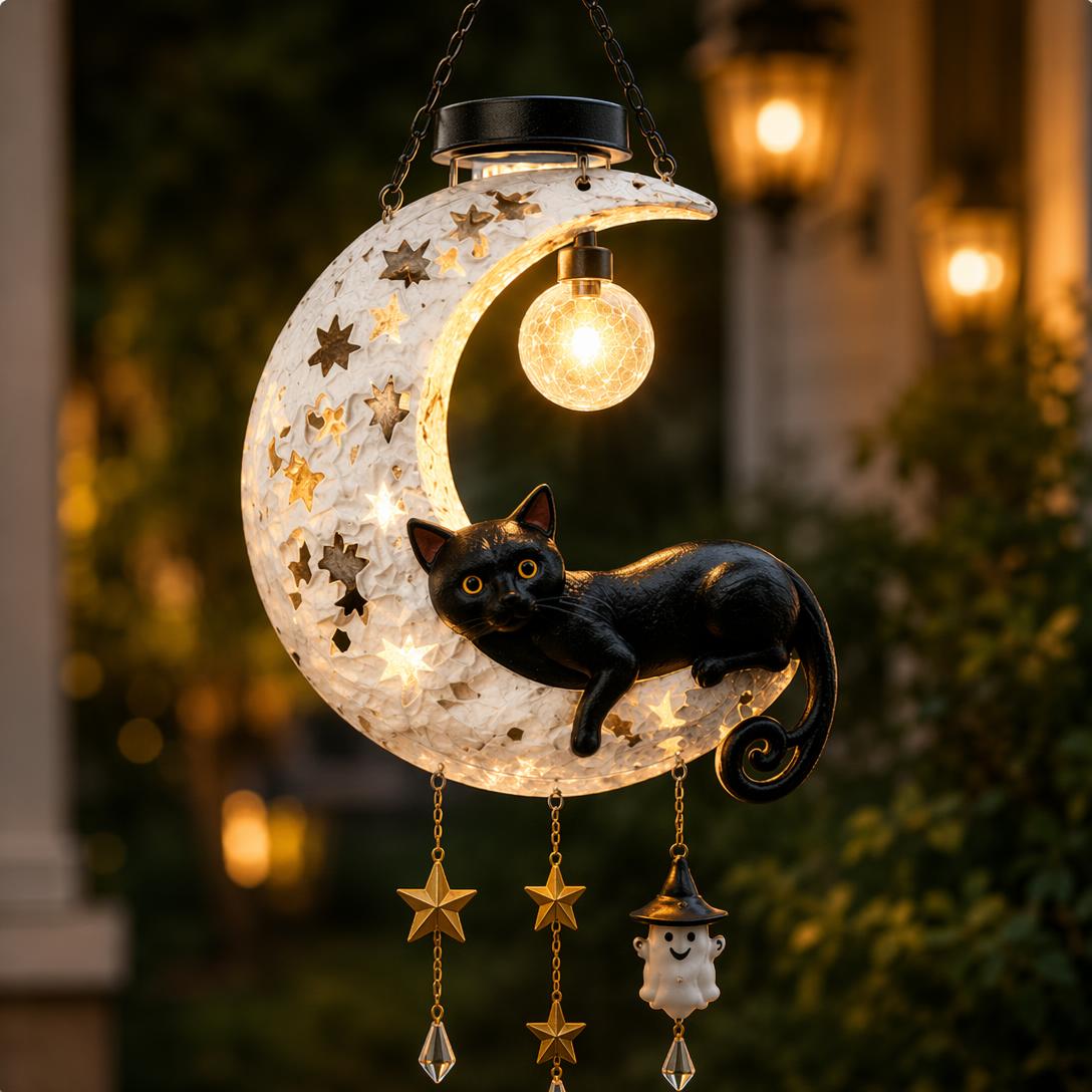 🎃 Halloween Early Bird Sale | 49% OFF Pumpkin Moon Garden Stake Light